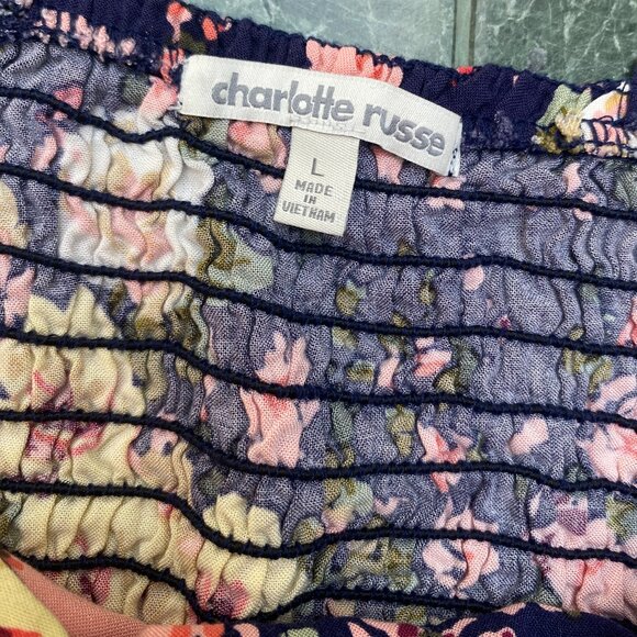 Charlotte Russe Floral Dress size Large - Picture 9 of 9